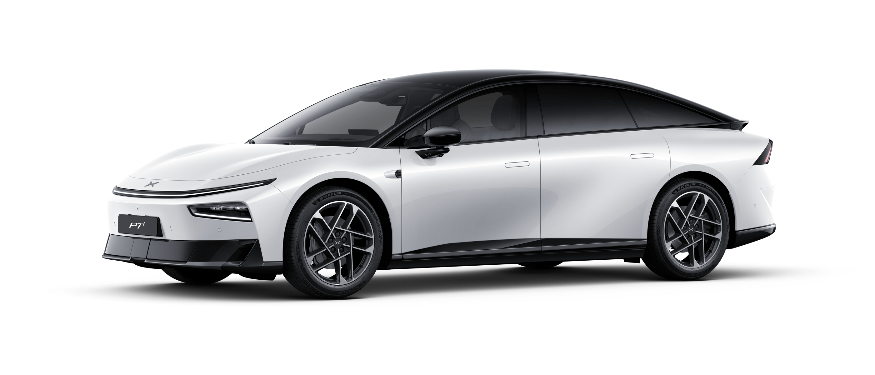 XPENG P7+ Arctic White