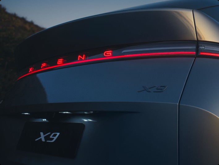 XPENG X9 aerodynamisches Design Cw 0,236
